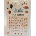  Stickers Snail Flamands Roses